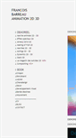 Mobile Screenshot of francoisbarreau.com