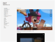 Tablet Screenshot of francoisbarreau.com